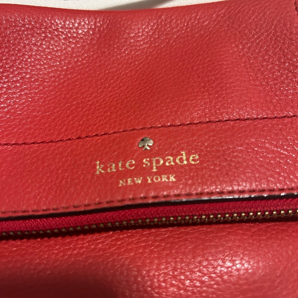 Kate Spade Vibrant Red Crossbody Bag - Picture 3 of 9